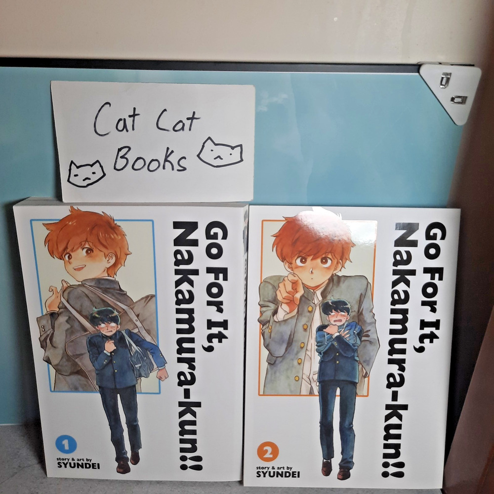 📚Go For It, Nakamura-kun!! Official English Manga Bundle Seven Seas Yaoi